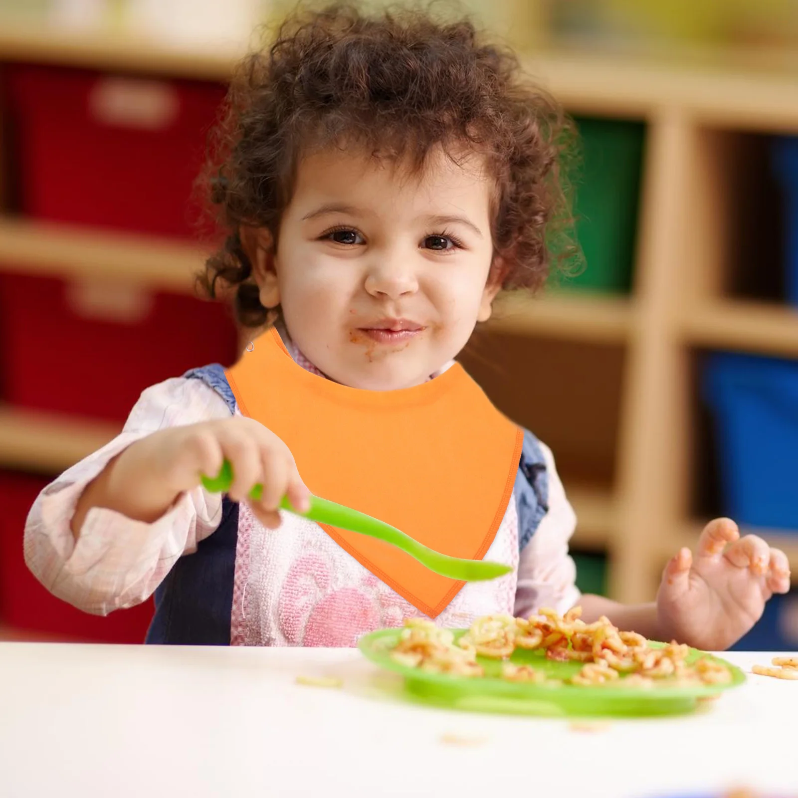 

6 шт., детские нагрудники-банданы, легкие портативные впитывающие слюнявчики для новорожденных, легко моющиеся, подарочные, полотенце для слюны, полотенце для слюны