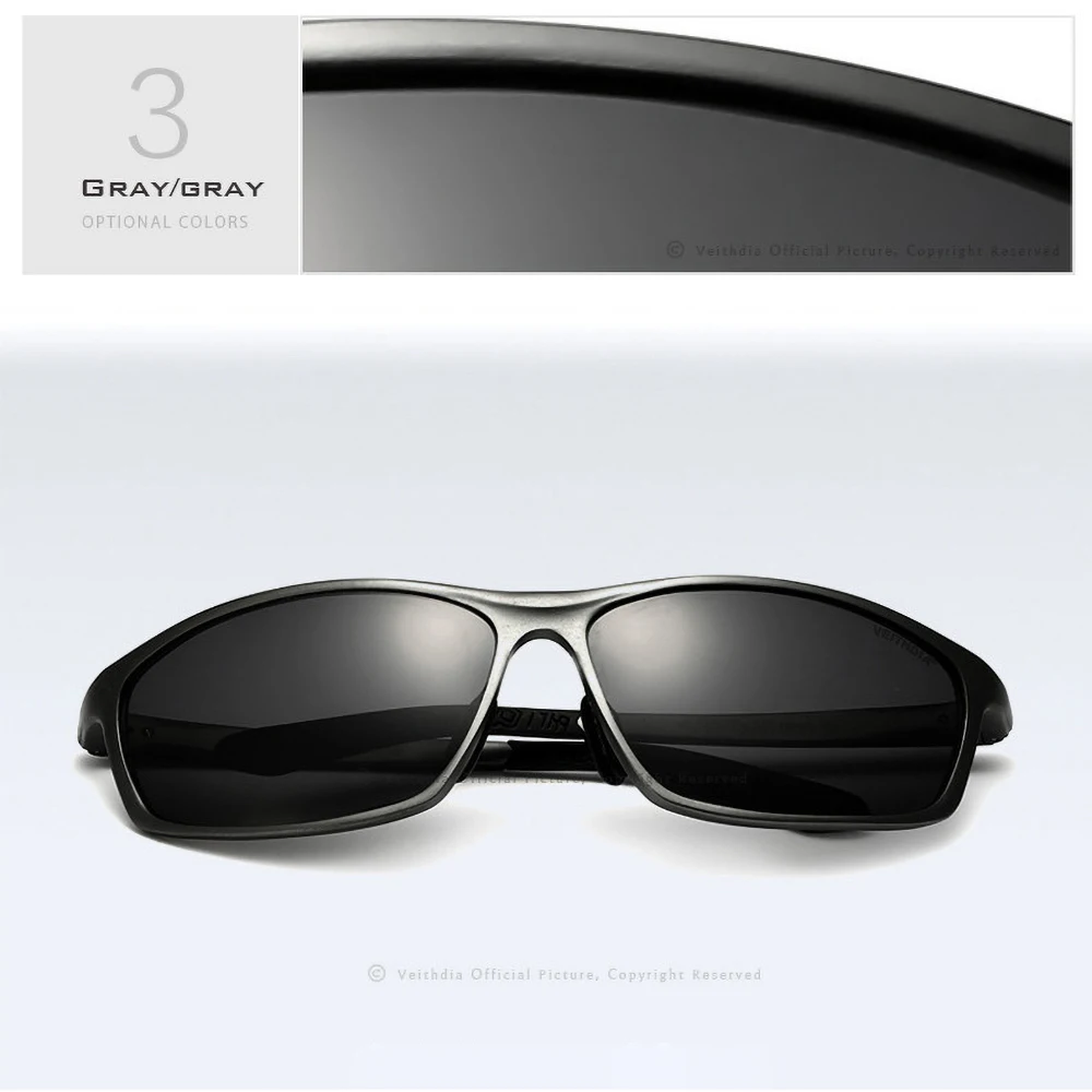 VEITHDIA Sonnenbrille Aluminium Männer Polarisierte UV400 Objektiv Sport Outdoor Fahren Brillen Zubehör Radfahren Gläser Für Männliche 6520 – Detail 16