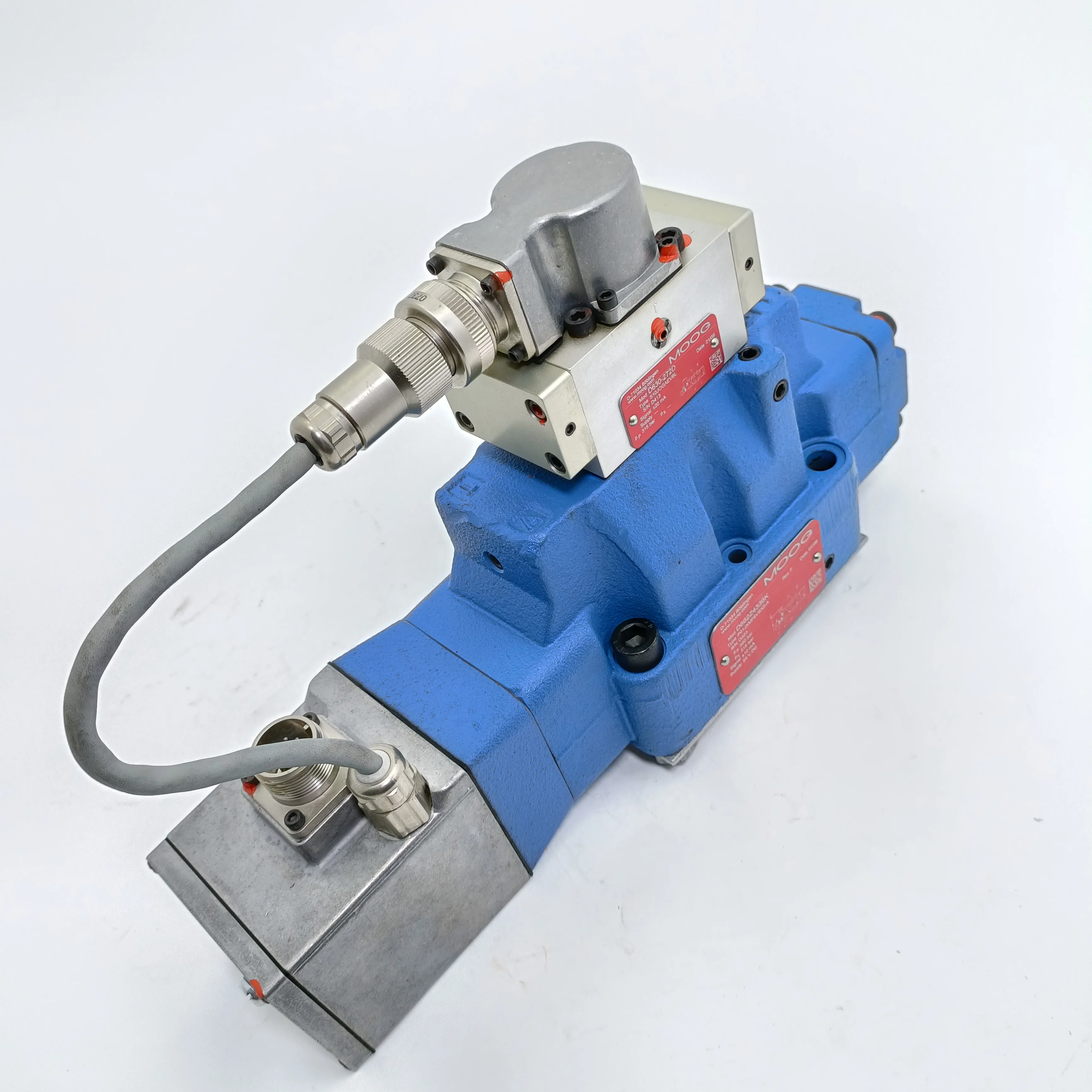 Hot sell MO-OG D662 D661 D634 D635 D633 D952 D791 D792 Proportional valve D634-319C R40KO2M0NSP2 Electro-hydraulic servo valve