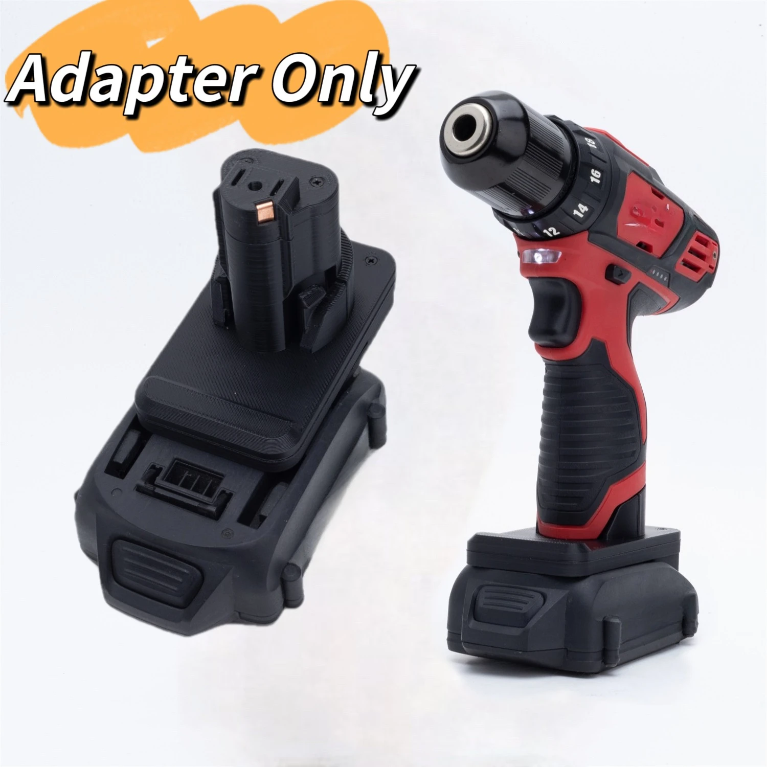 

Battery Adapter/Converter for Milwaukee 12V Li-ion Tools To Worx 20V 6PIN Li-ion Battery Adapter Power Tool Accessory