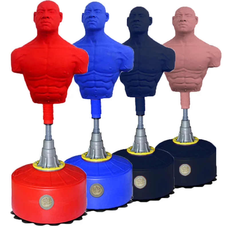Fight silicone humanoid boxing frame dummy sandbag Sanda tumbler sandbag training equipment