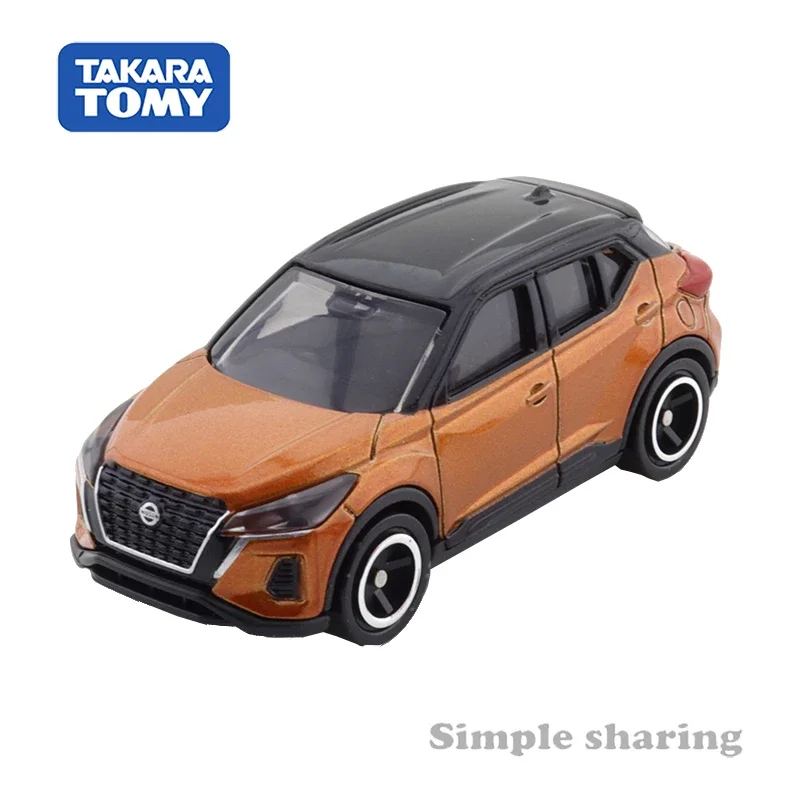 Takara Tomy-Nissan Kicks Cars para niños, vehículo de Motor de aleación, modelo de Metal fundido a presión, juguetes de regalo de Navidad para