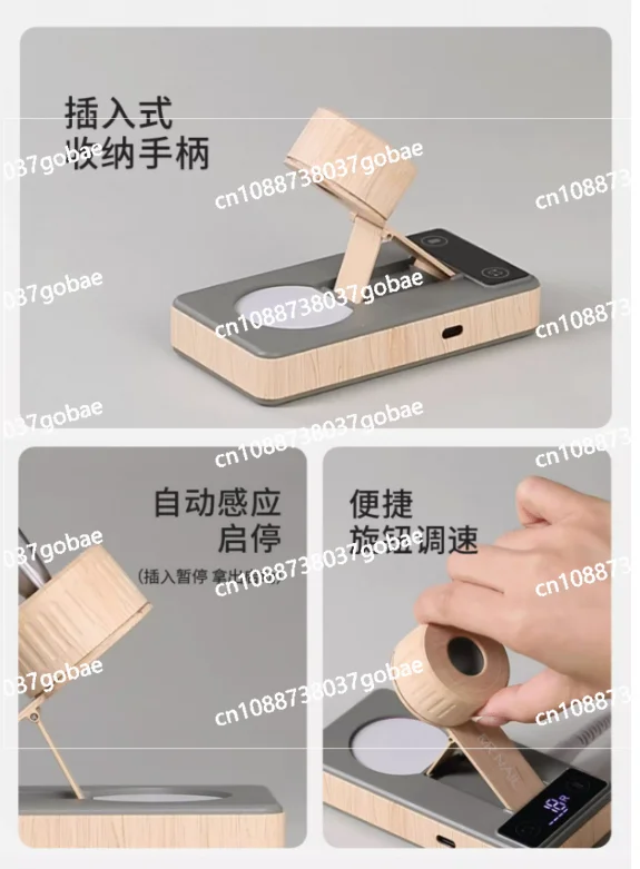 24V strong non-sensory brushless sander professional to remove dead skin and nails