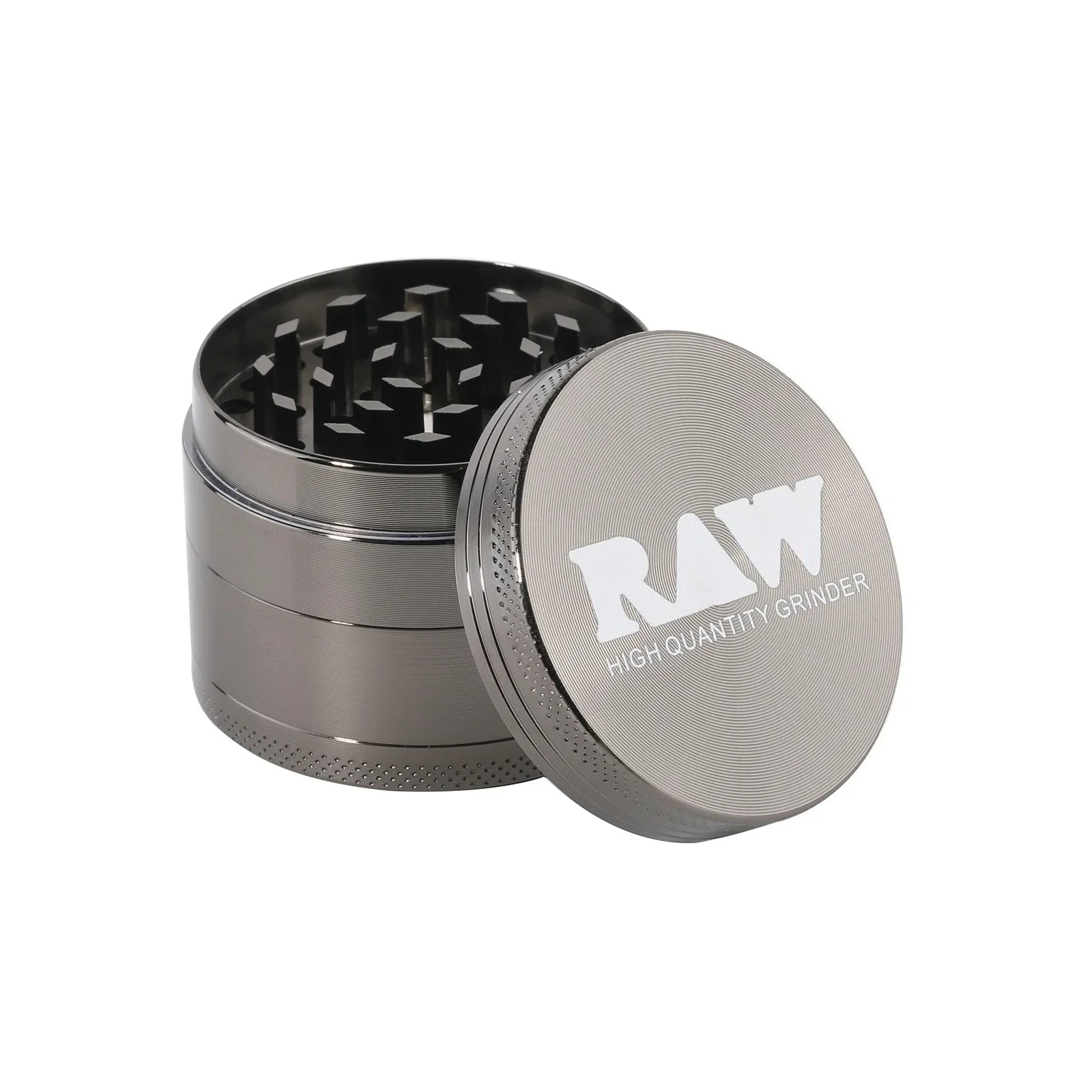 

2" Metal Gray Herb Grinder