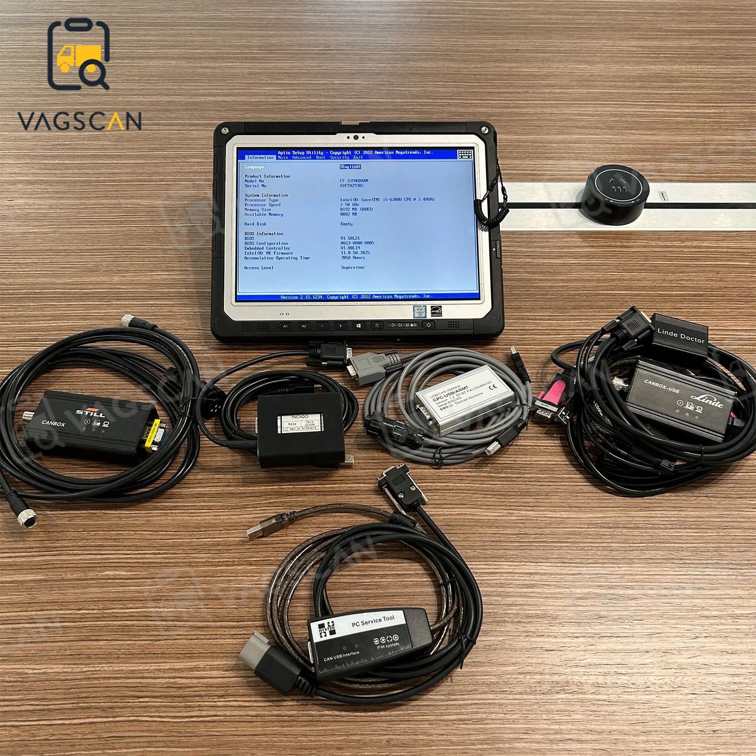 For Judit Incado Box Jungheinrich JUDIT CF33 Laptop Diagnostic Still-STED Canbox 50983605400 Pathfinder LSG JETI ET Linde Canbox