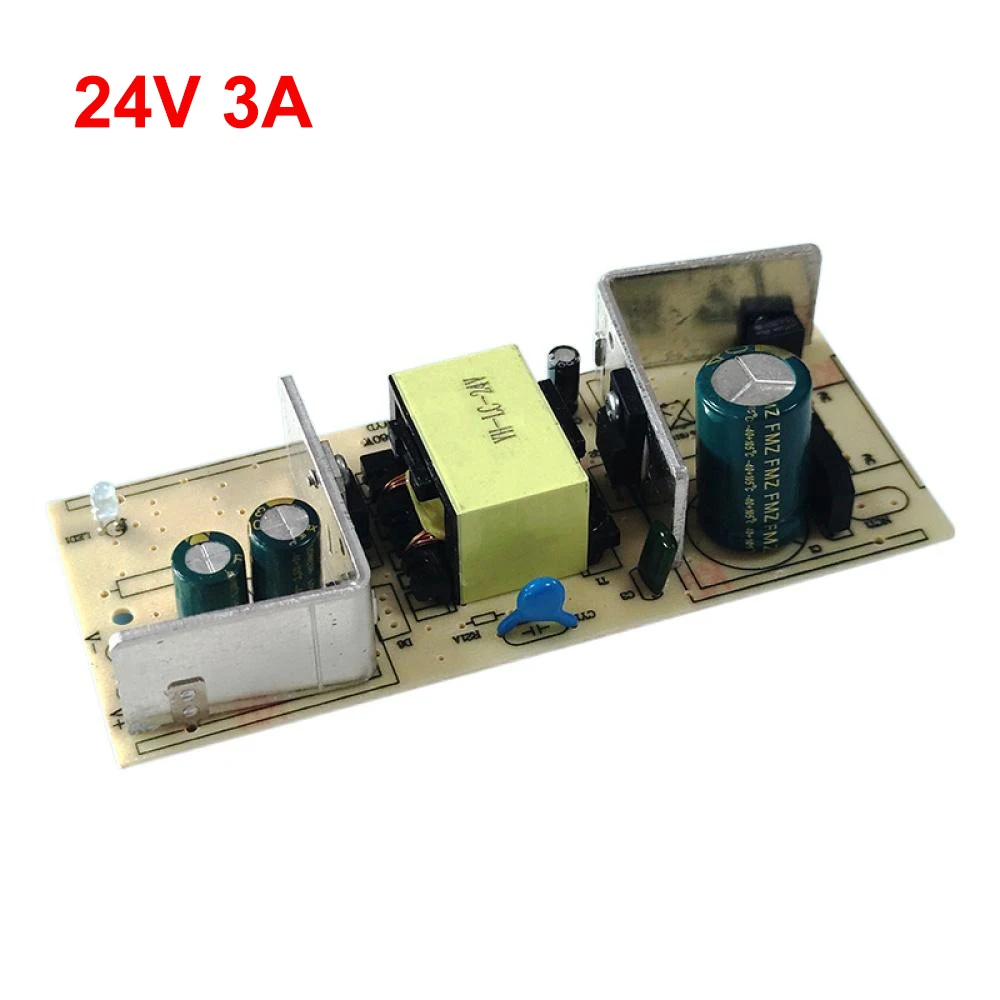 AC-DC Convertor AC100-240 to 12V/24V Step-down Power Supply Module 12V 6A/24V 3A Switching Power Supply Board for Led Water Pump