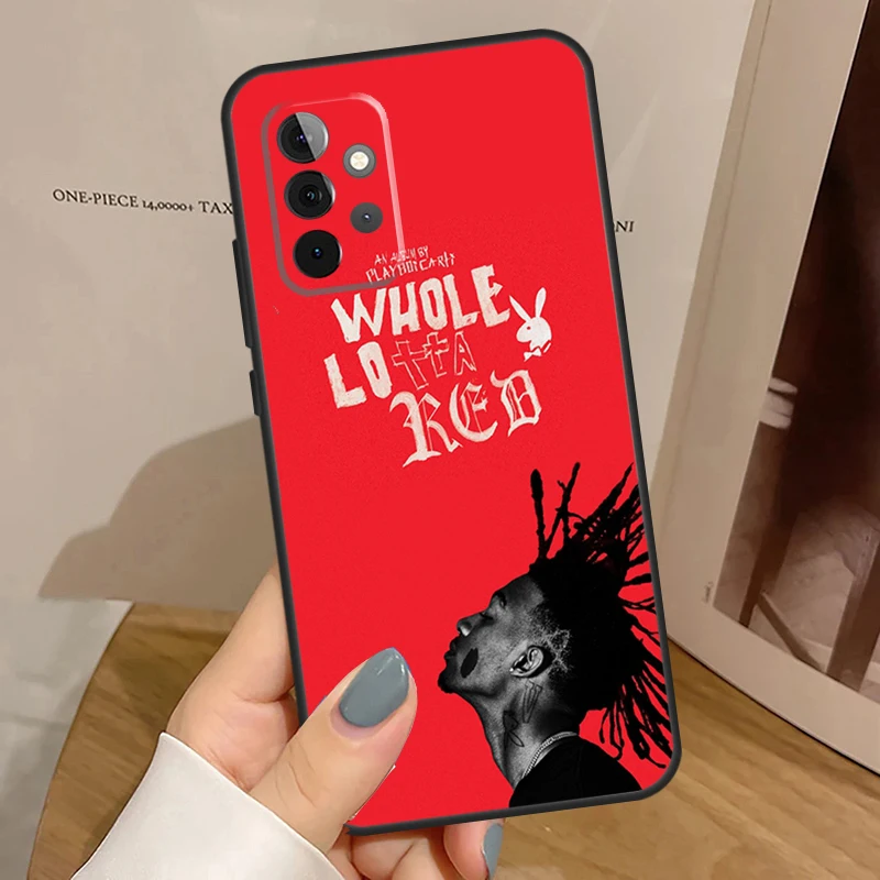 Rapper Playboi Carti Phone Case For Samsung Galaxy A32 A52 A12 A53 A33 A23 A13 A54 A34 A14 A51 A15 A25 A35 A55