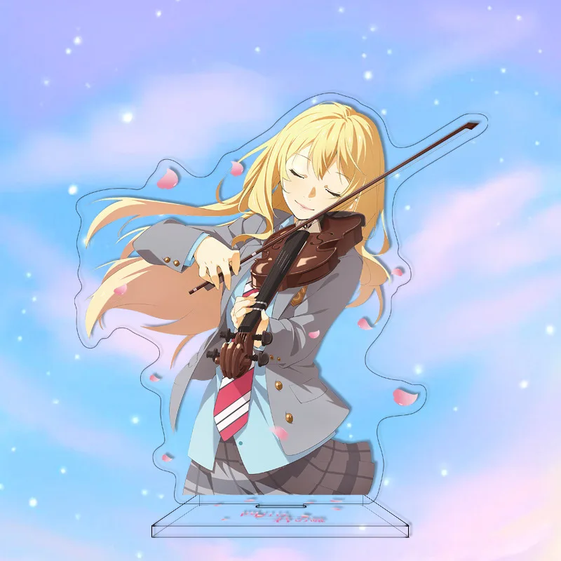 

Your Lie in April Official Acrylic Stand Set - Kaori, Kosei, Tsubaki & Ryota (Anime Display Standees)
