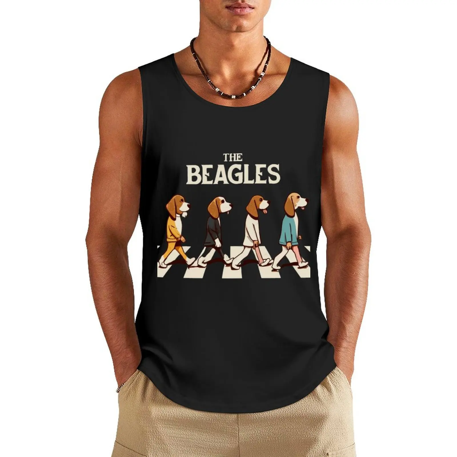 

The Beagles Tank Top T-shirt male Men's t-shirt t-shirt for man