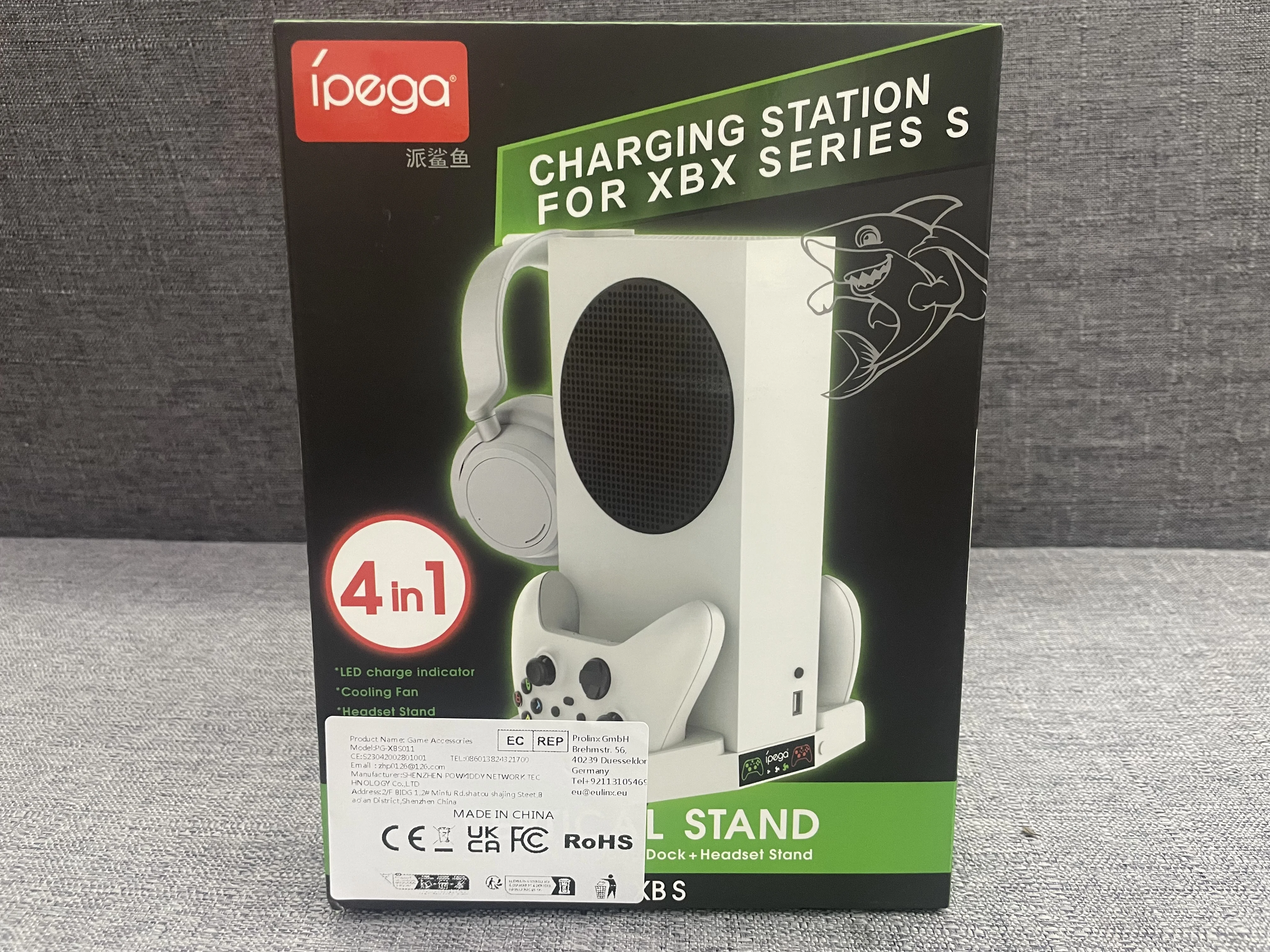 

Cooling Fan Base For Xbox Series S Controller Charging Dock Gamepad Storage Stand Headphone Bracket For Xbox Series Accessories