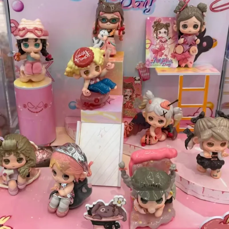 

Heyone All Pink Day Oona 2nd Generation Pink Anniversary Series Blind Box Trendy Play Cute Desktop Decorative Ornaments Gift