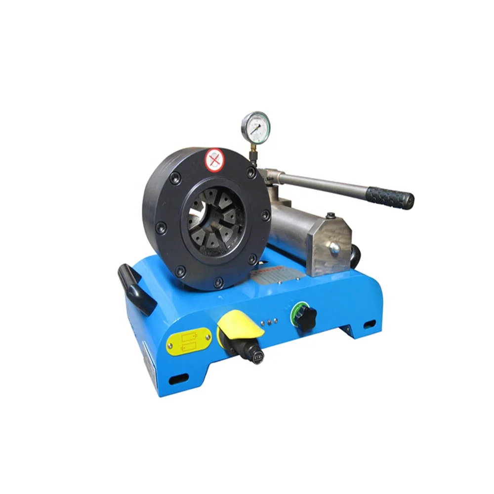 

Handle Machine HYT--52M Quick Change Dies Machine 1/8'' To 1-1/4'' Inches Hose Crimping Machine