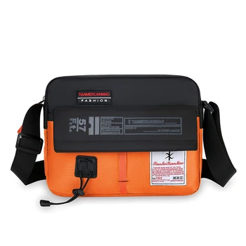 캐주얼 크로스 바디 백, 패션 핸드 나일론 컬러 백, 싱글 숄더백, 신상