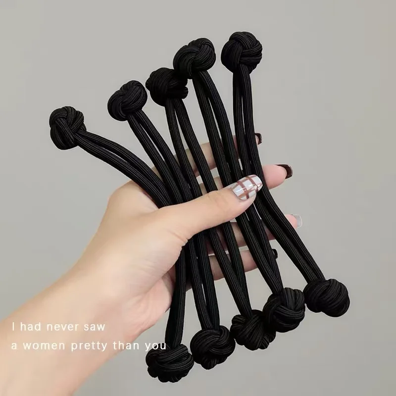 Eenvoud Stretch Rubber Haarbanden voor Vrouwen Hoge elasticiteit Mode Meisje Hoofd Touw Chouchou Haaraccessoires