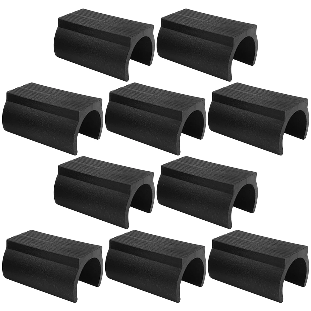 

10pcs Chair Feet Clips Furniture Foot Caps Floor Chair Plastic Protectors Anti Slip Chair Leg Tips Cover Home Hardware Accessory
