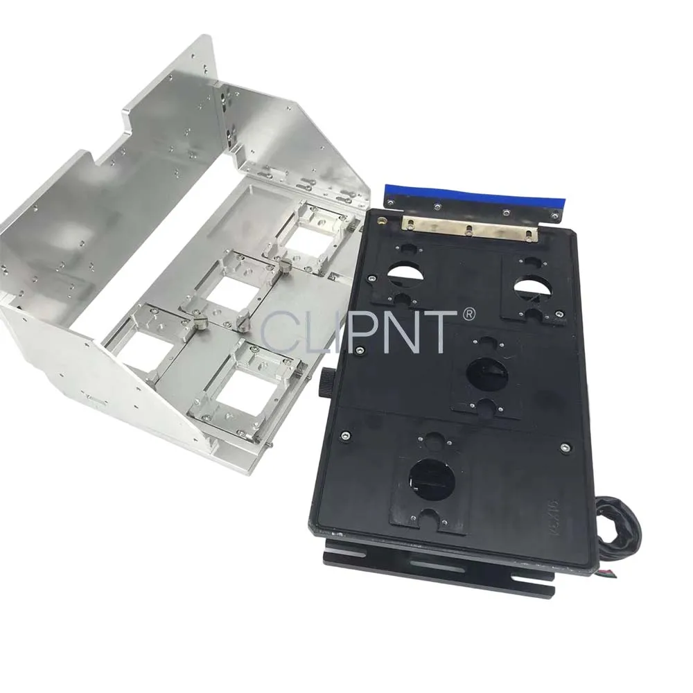 1 Set 4 Heads i3200 Capping Station/carriage for i3200 Printhead Pump Assembly Auto Cleaning station with capping head holder