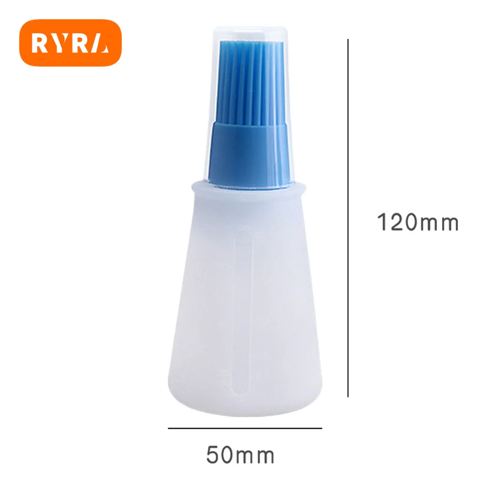 Portable Oil Bottle Barbecue Brush Silicone Kitchen Portable Cooking Tools Baking Pancake Barbecue Camping Gadgets Accessories