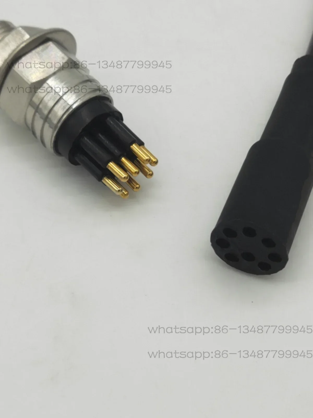 Connector 2-8-core micro ROV waterproof connector, underwater male and female plug socket