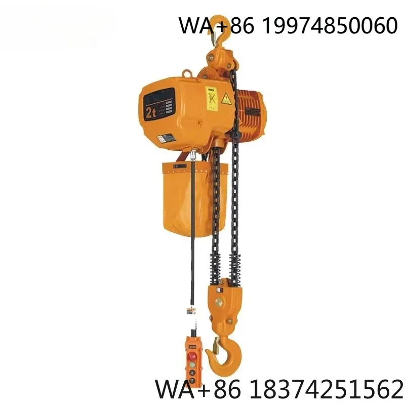 

China Electric Chain Hoist Stationary Type 2 Ton Electric Chain Block Crane