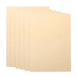 50Pcs A4 Paper Sheets Parchment Retro Paper for Certificate and Diploma 90g (Light Brown)