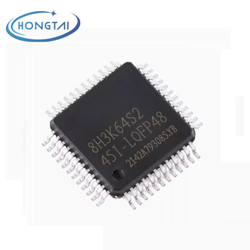 10PCSTC8H3K64S2 - 45I - LQFP48 1T 8051 Микропроцессорный микроконтроллер STC8H3K54S2