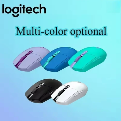 Imagen 2 del producto Ratón inalámbrico para juegos Logitech G305, sensor de alto rendimiento, baja latencia, batería de larga duración, ajuste de alta DPI, oficina.