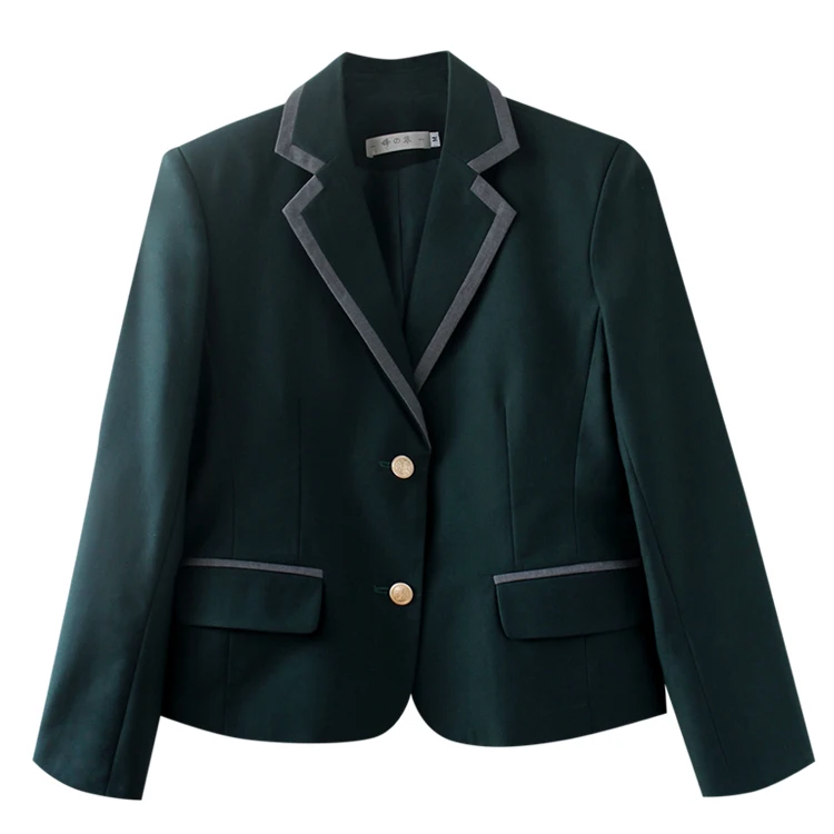 Shui mu nian hua women's green suit