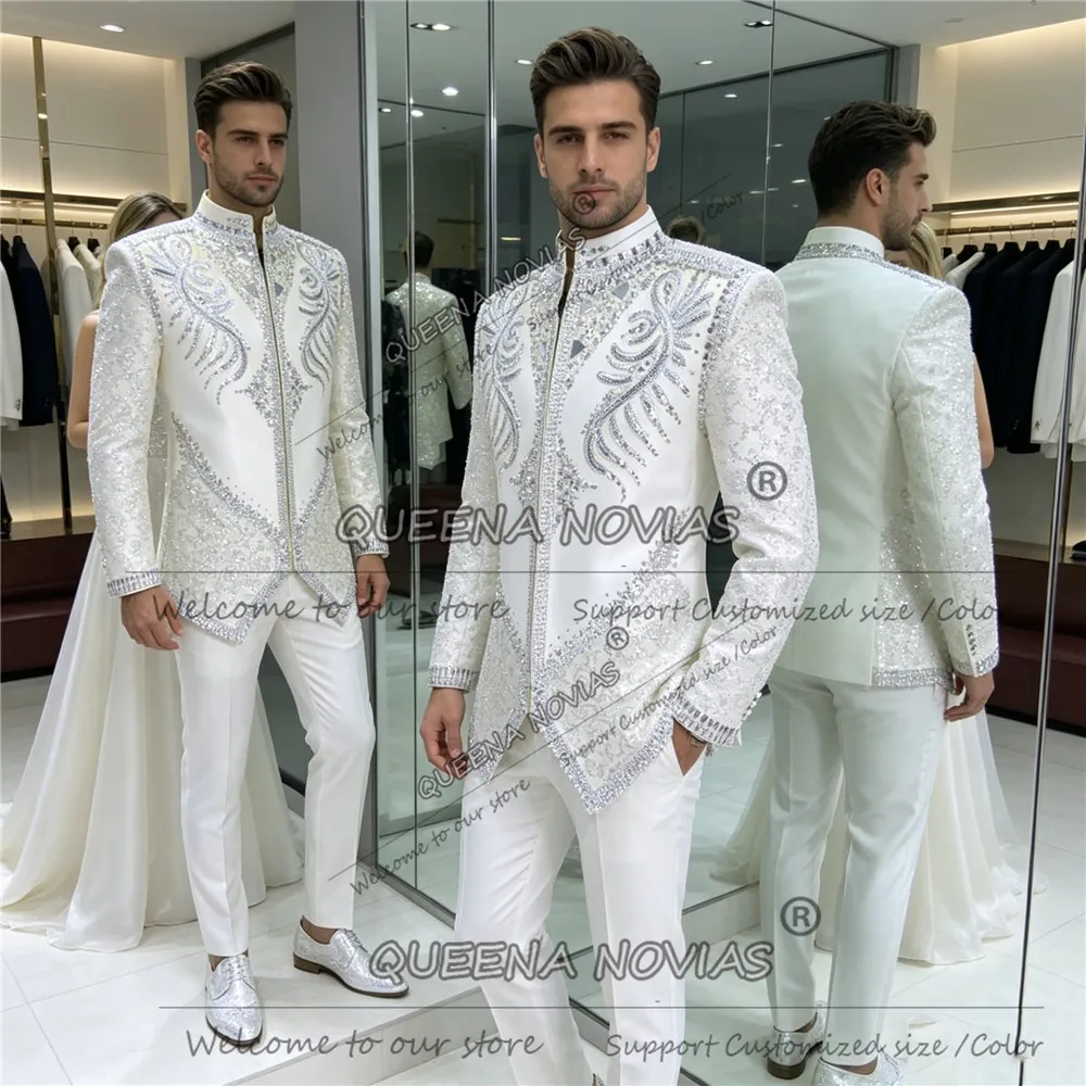 Men's Beaded Suit & Tuxedo Set