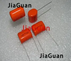 10PCS CDE SPRAGUE CDE225P 400V0.47UF 10% P25MM Orange fever film capacitor MKP 225P 0.47UF 400V 470NF 474/400V