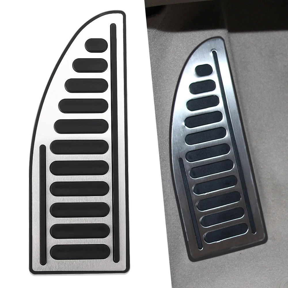 Car Pedal Footplate Footboard Foot Rest Pedal Cover for Ford Focus 2 3 4 MK2 MK3 MK4 Fiesta Mondeo Fusion Kuga Escape