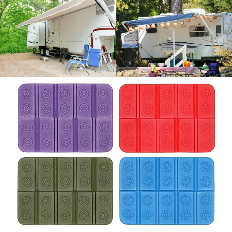 Folding Sit Pad Waterproof Seats Pad Camping Moistureproof Seats Pad Foldable Cushions Outdoor Picnics Sitting Pad Enduring