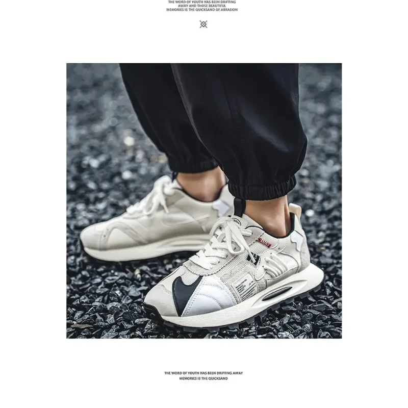 

Мужские кроссовки для тенниса и тренировок на открытом воздухе, модные повседневные беговые кроссовки из сетки, новинка 2026 года, высокое качество, модный дизайн