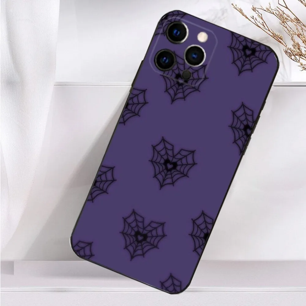 حافظة هاتف رائعة على شكل حرف S لهاتف آيفون 16,15,14,13,12,11 Plus,Pro Max,XS,X,XR,SE,Mini,8,7 غطاء أسود من السيليكون الناعم #4