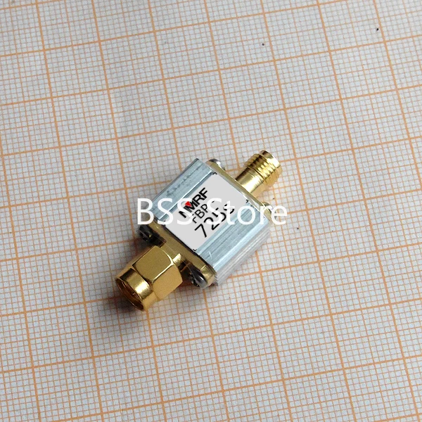 FBP-725s 725MHz SAW bandpass filter, 45MHz bandwidth, 1dB bandwidth 703-748MHz, SMA interface sensor