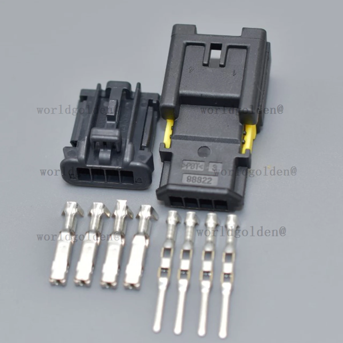 98822-1041 98817-1041 Unsealed 4Pin Mated Plug for Universal Vehicles Damaged Interior Wire Joint Direct Swap car connector