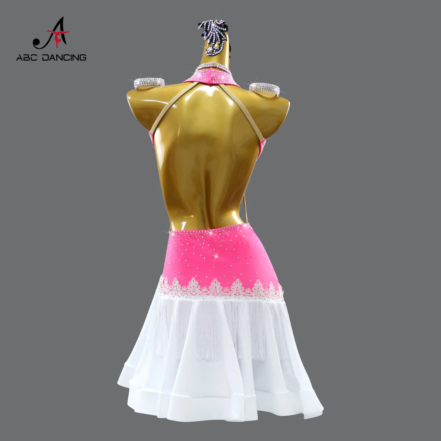 فستان رقص لاتيني، أزياء رياضية للنساء، ملابس رقص للمنافسة، ملابس أداء المسرح، ملابس أمريكية أنيقة للحفلات الراقصة