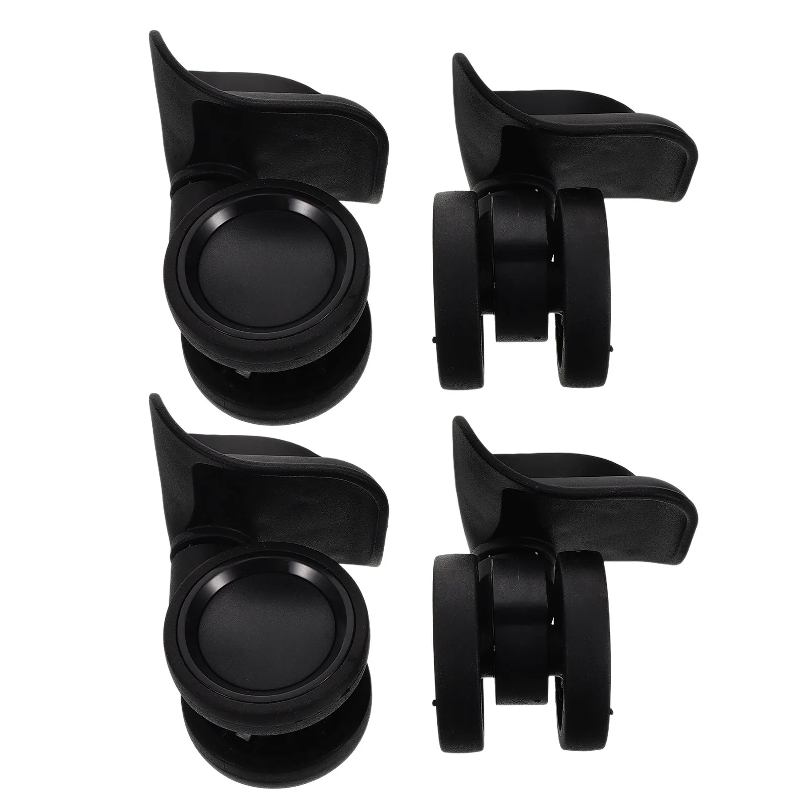

4Pcs Universal Luggage Wheels Replacement Kit 360 Degree Swivel Plastic Wheels for Suitcase Trunk Trolley Luggage Wheel