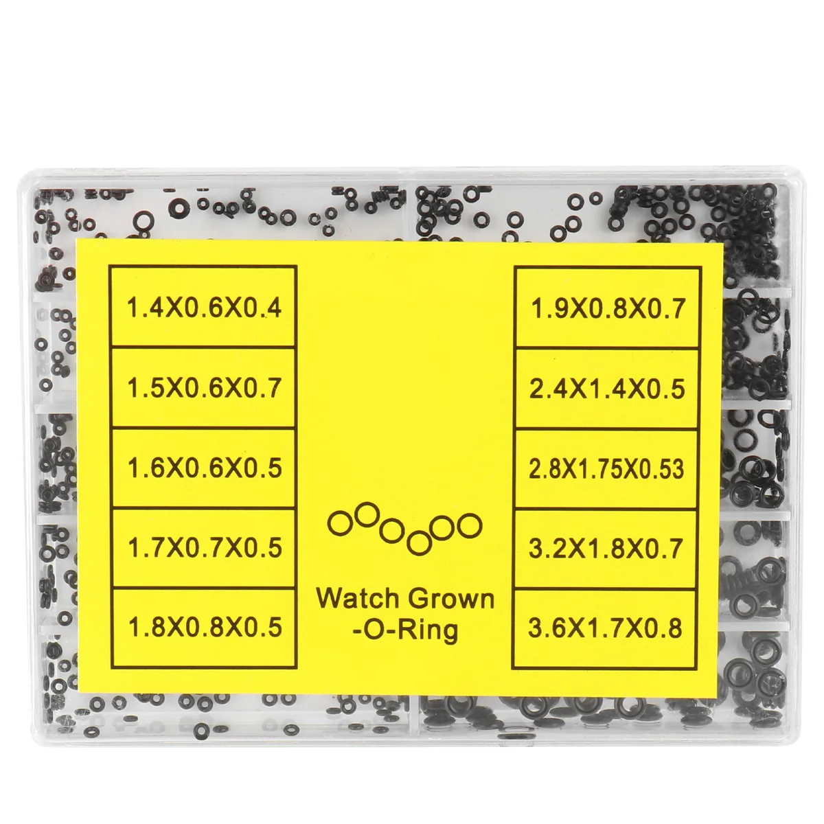 

Watch Waterproof Gaskets Rubber Assortment Back Watch Assortment Cover Seal Repair Kit Various Specifications