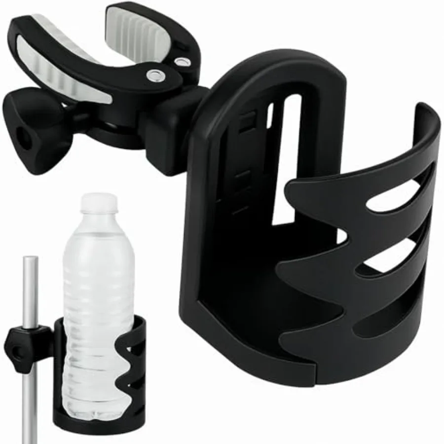 Cup Holder for Walker, Wheelchair, Accessories, Stroller, Adults, Bike, Boat, Desk, Mobility Scooter, Rollator, Electric Wheel