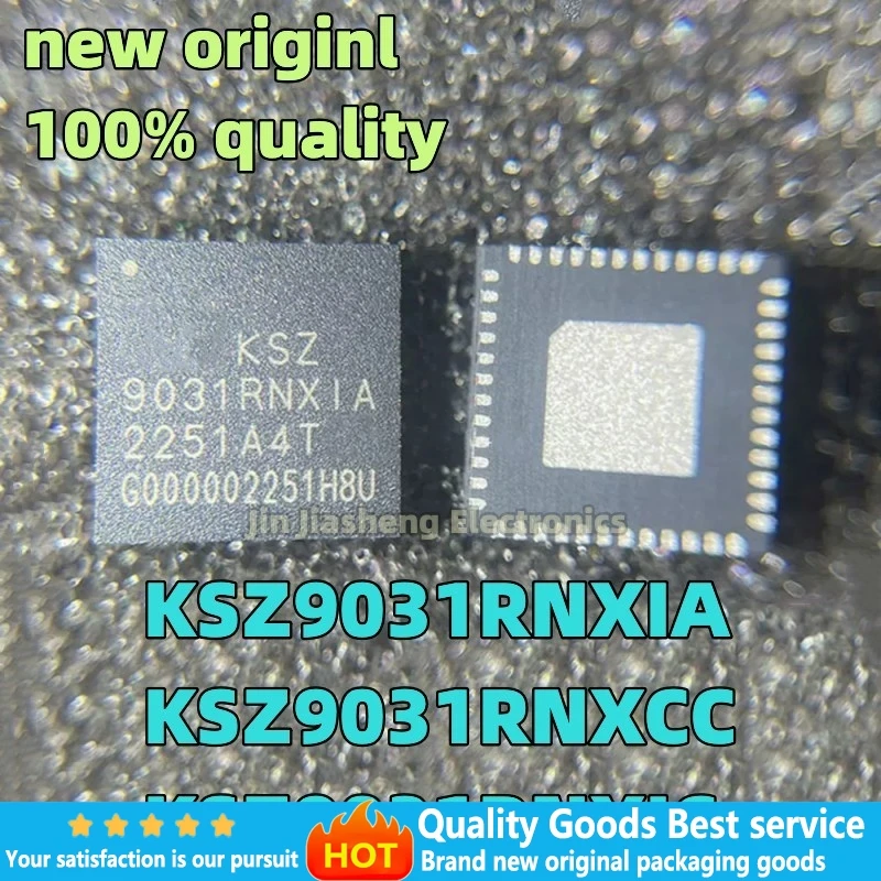 

(10 шт.) 100% новый набор микросхем KSZ9031RNXIA-TR KSZ9031RNXIA KSZ9031RNXCC KSZ9031RNXIC QFN48