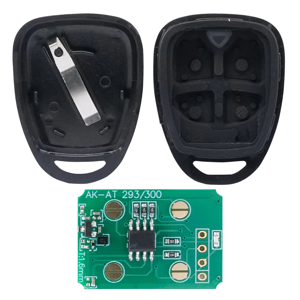 For Brazil Positron PX46 Shell Burglar Alarm 4 Button Control  With Battery Clip  AKBPCP071/ AKBPS122 Autokeysupply