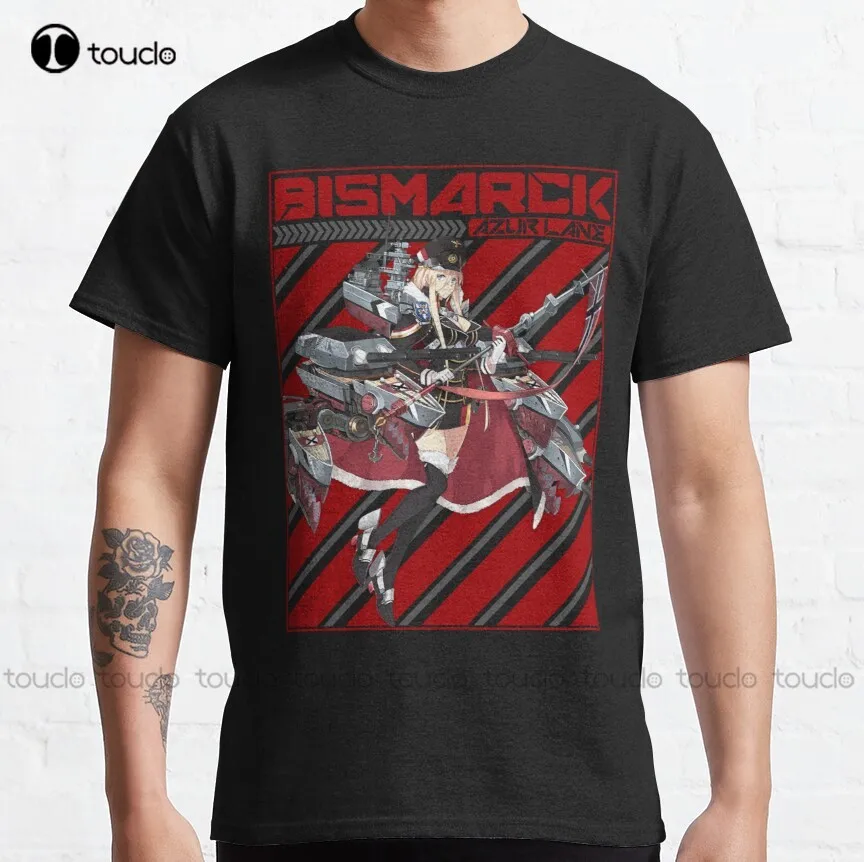 Azur Lane Bismarck Classic T-Shirt Football Shirts For Women Custom Aldult Teen Unisex Digital Printing Tee Shirt Xs-5Xl New