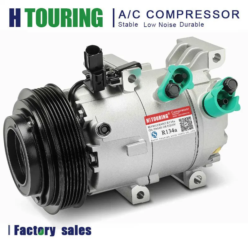 

A/C AC Compressor FOR KIA FORTE 5 SX Cerato HYUNDAI I30 ELANTRA AVANTE 97701A5001 97701-A5001 97701A7500 F500HFCAD04 97701-A7500