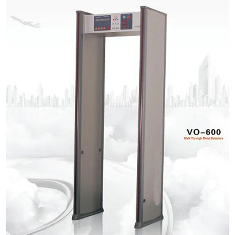 

6 zone walk through metal detector VO-600