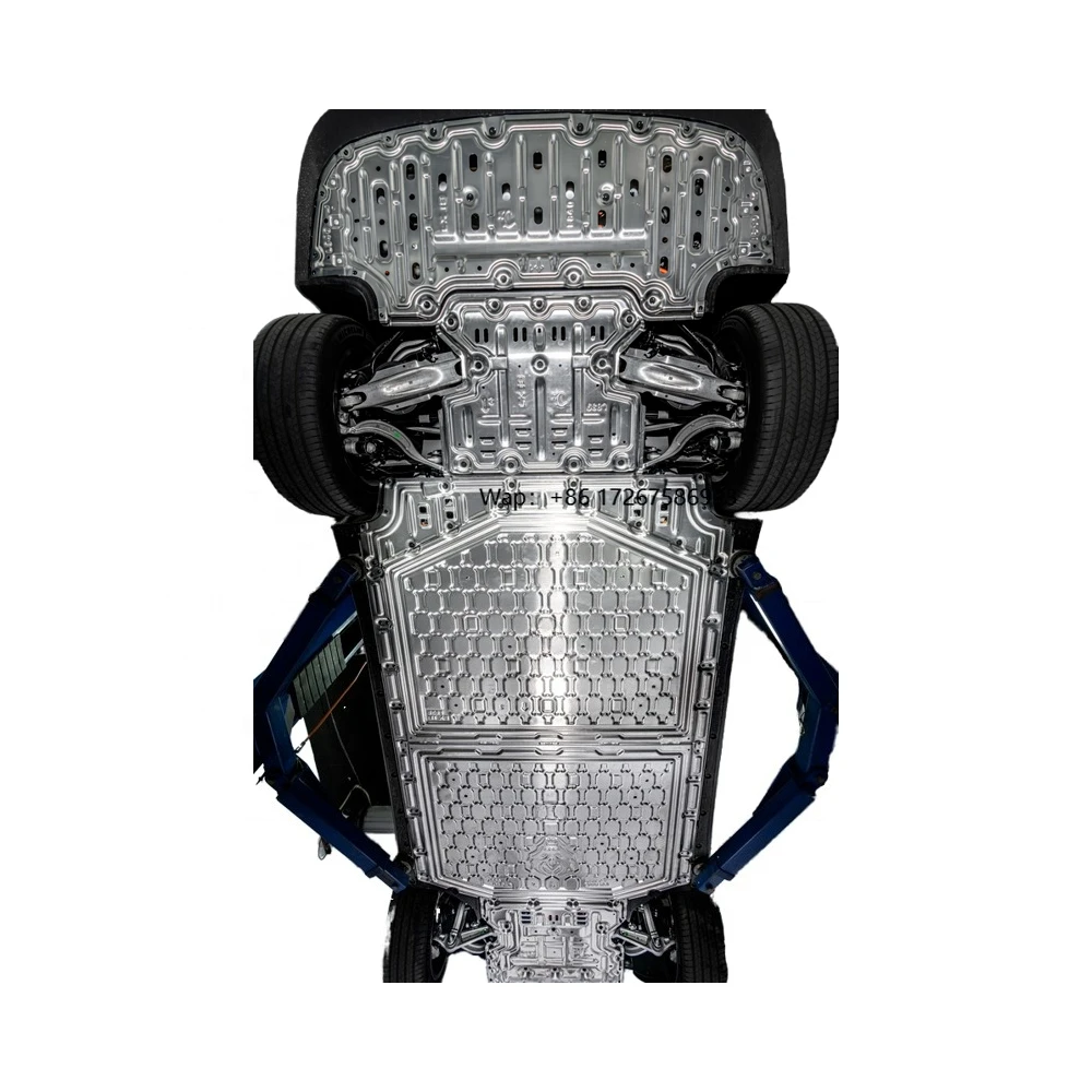 

Li Auto Accessories Alu Alloy 2.5 mm Engine Battery Cover Underbody Protection Skid Plates Fit for Lixiang I8 6 7 8 9 Mega One