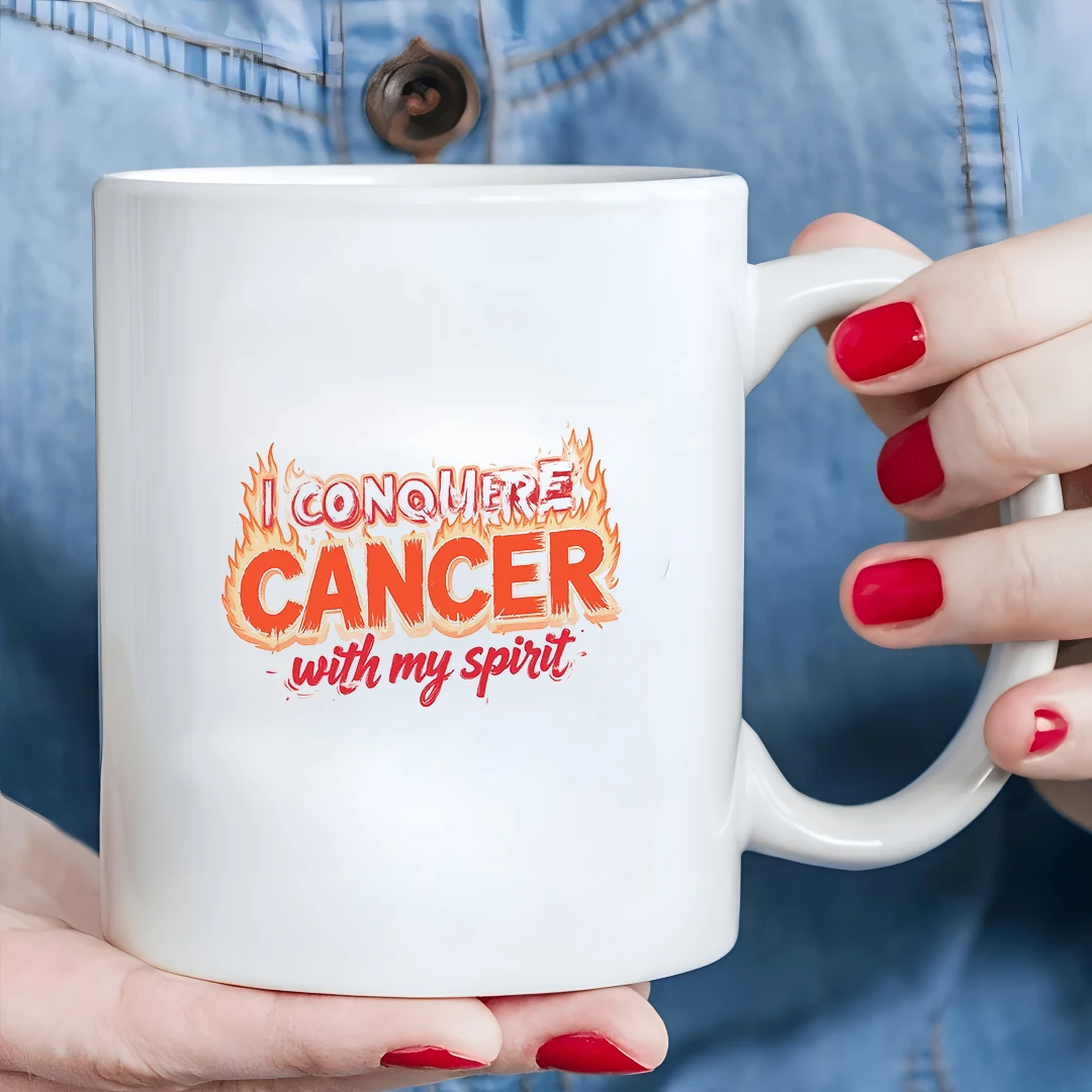 

11oz Cup + Cancer Conqueror Spirit Cup + Kids Christmas Gift + Family Office Cup