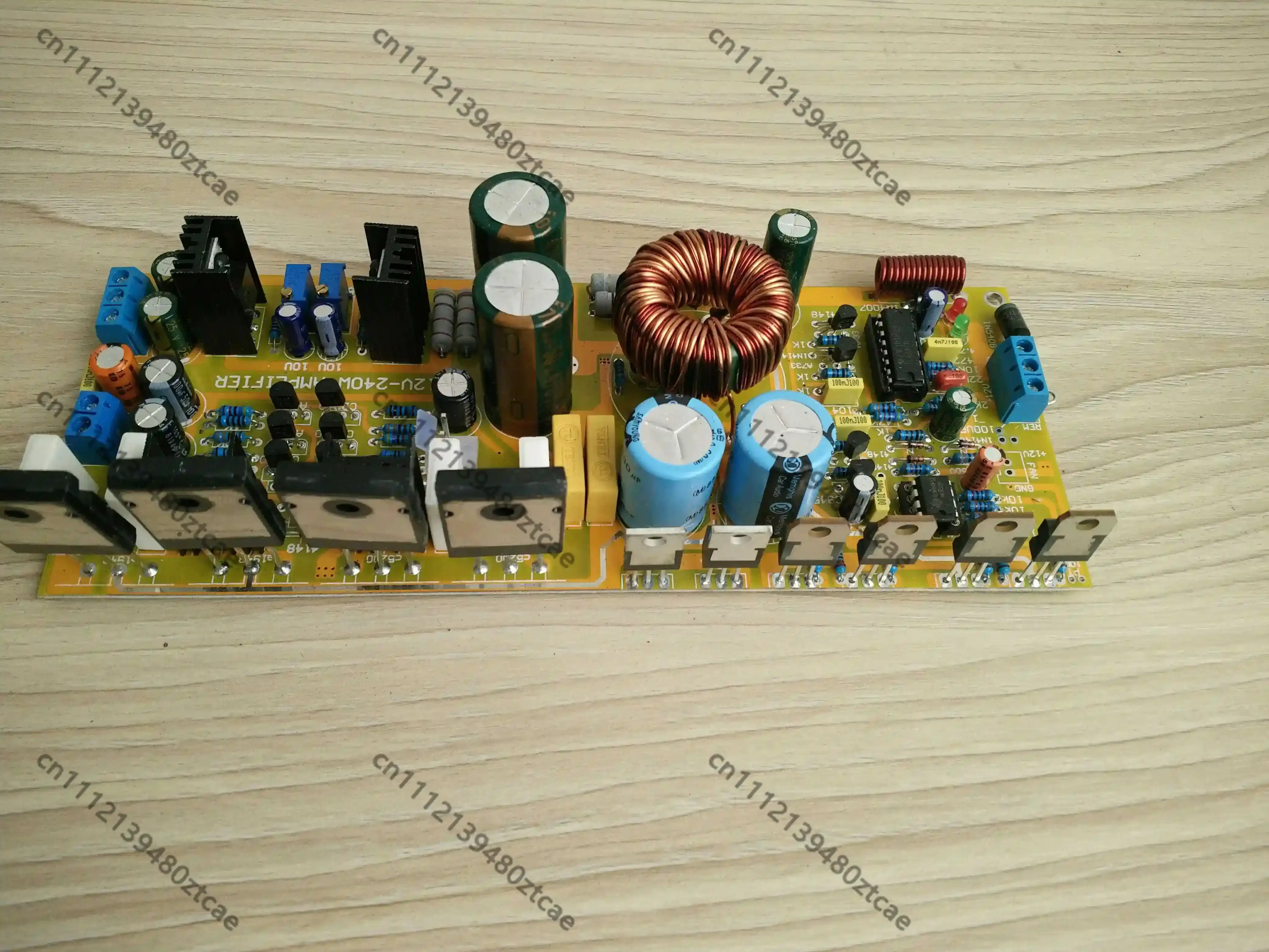 12V DC 200W Mono Pure Amplifier Board Extra Power Output For Preamp Vehicle Subwoofer Audio DIY Accessories