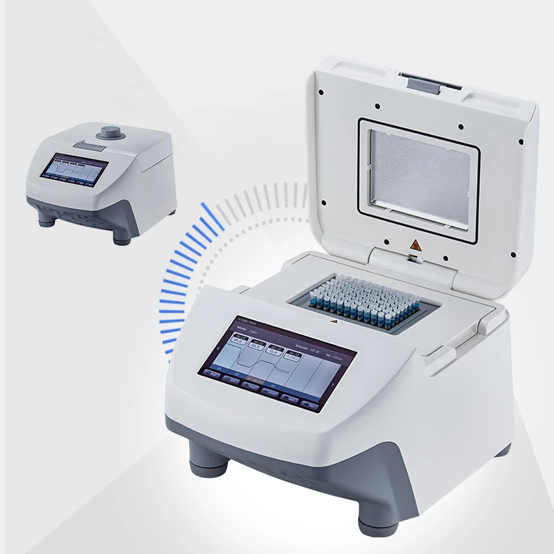 

Hot Sale Portable PCR Gradient Thermocycler DNA Thermal Cycler Amplification and Sequencing Machine Price for Genetic Testing