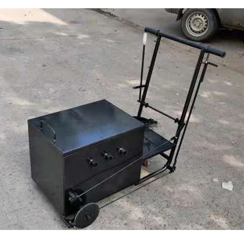 Cement pavement sewing machine, small asphalt pavement sewing machine, pavement sewing machine, hand push caulking machine