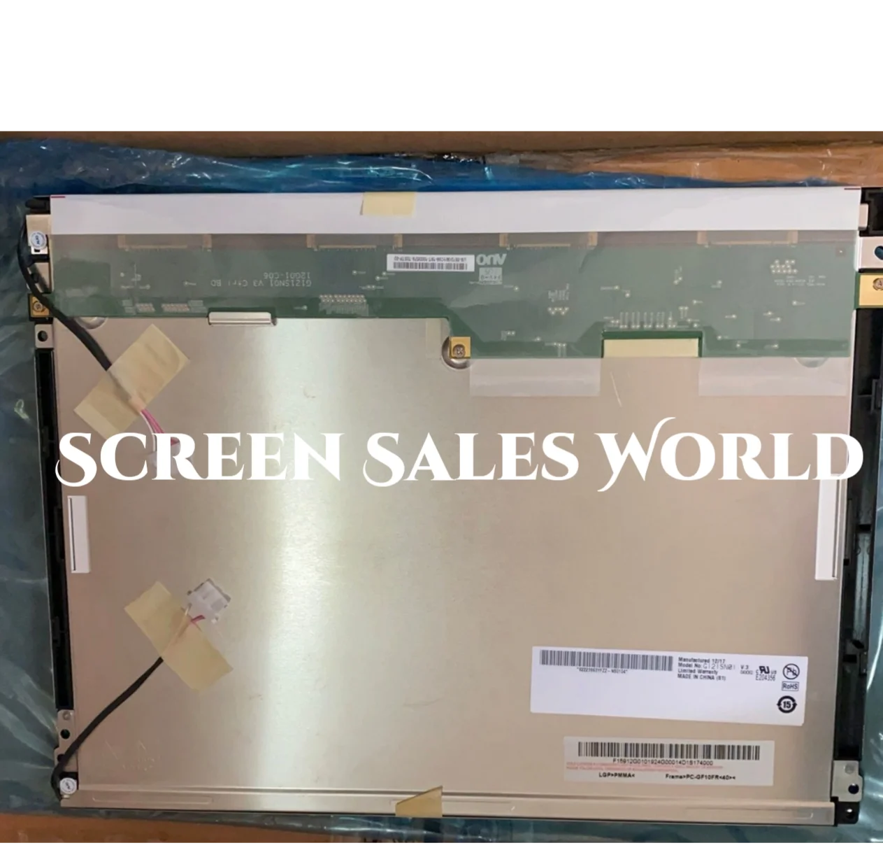 Original 12.1‘ AUO G121SN01 V.0 G121SN01 V.1 G121SN01 V3’ 800*600 Dual Lamp TFT LCD